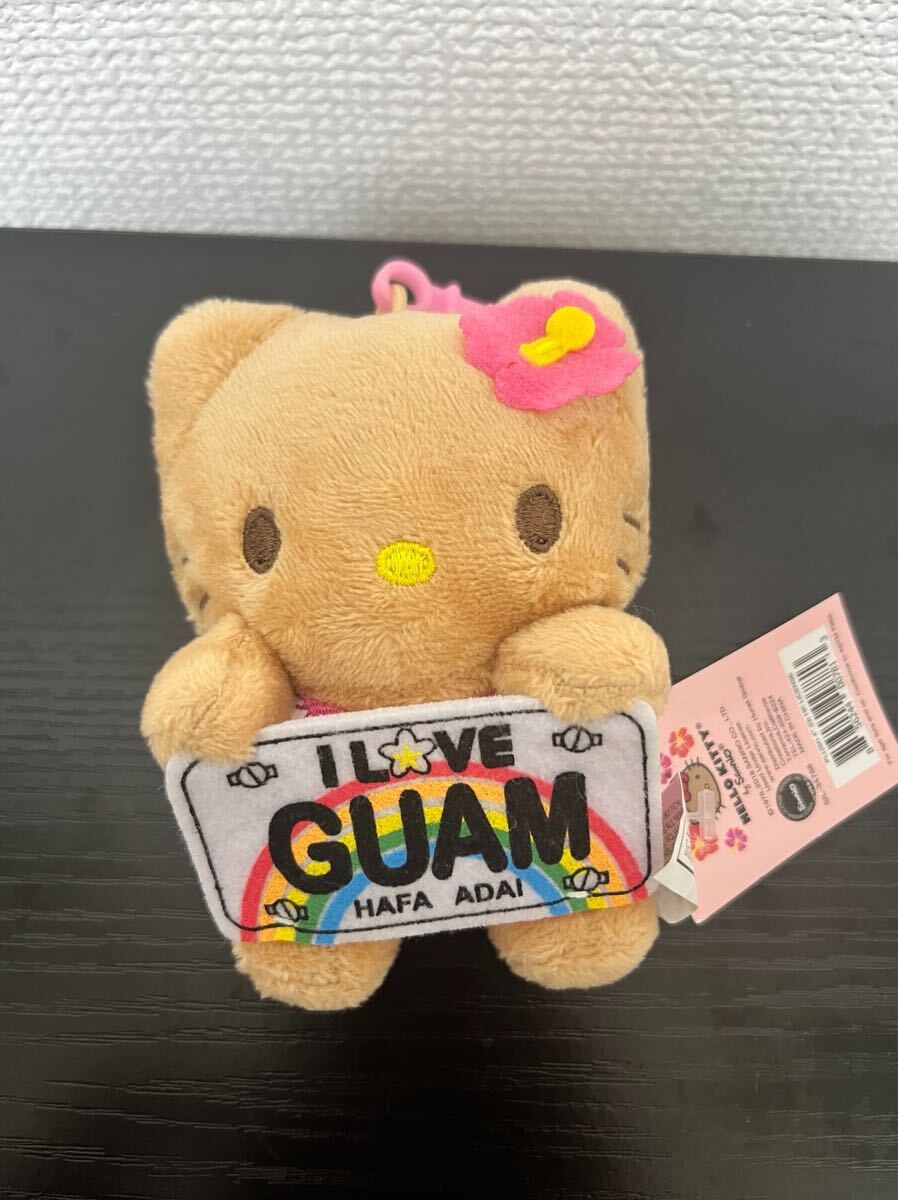 新品未使用サンリオグアム限定ハローキティ日焼けぬいぐるみ