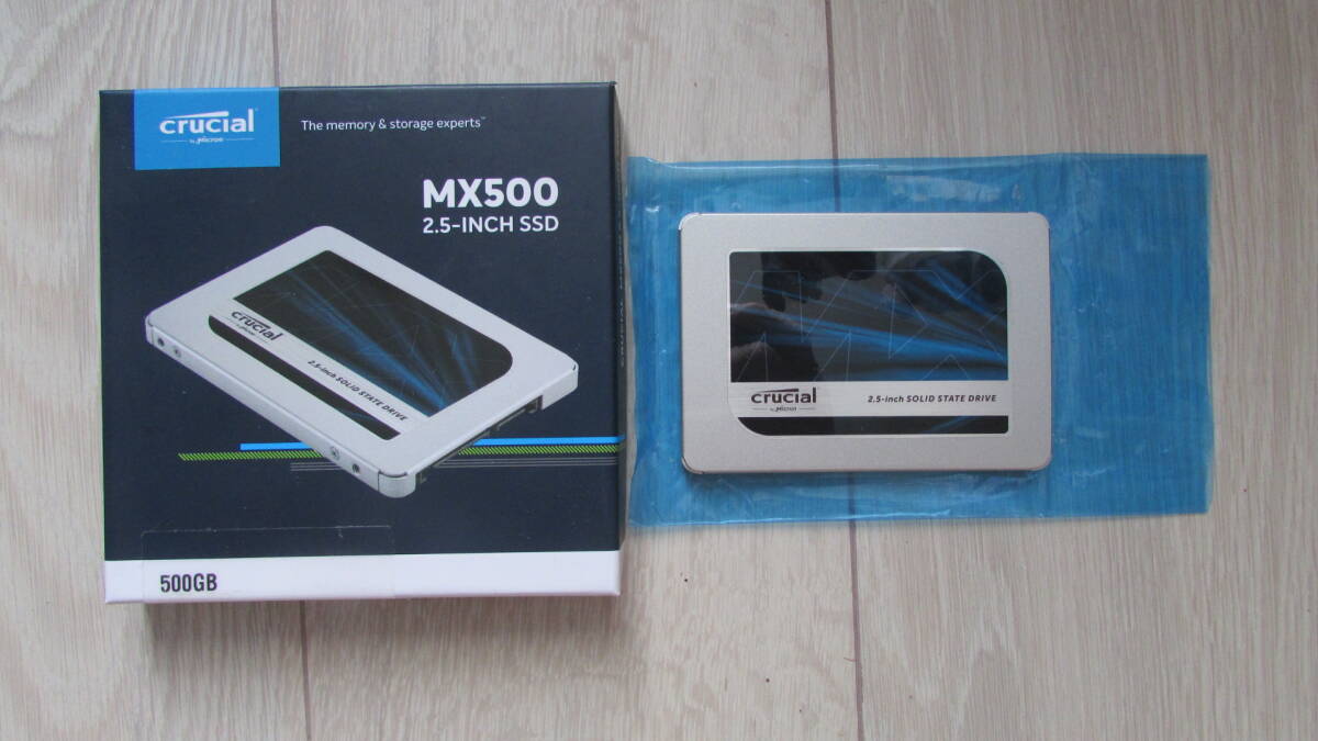 SSD 512GB SATA 2.5 インチ crucial CT512MX100SSD1 512GB SSD 7mm  - image 1