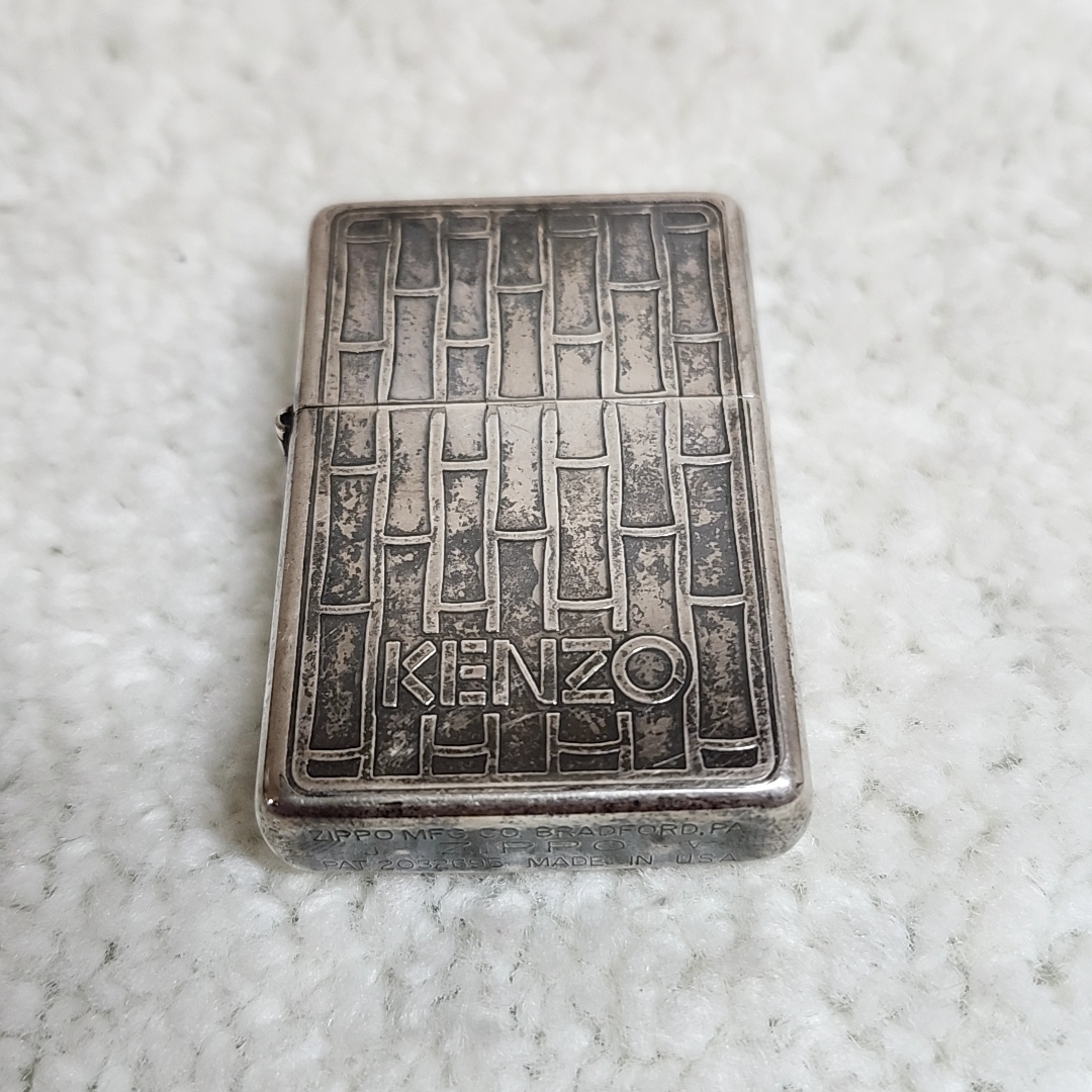 ZIPPO KENZO ケンゾー1937レプリカバンブー竹両面加工1989年製｜ayahoo 