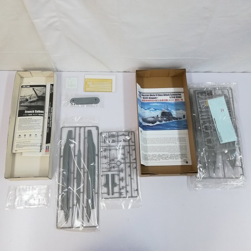 mV087c [未組立] 1/350 ブロンコ 露海軍 アクラII級攻撃型原子力潜水艦 K335ゲパルト AFV CLUB 日本海軍 伊-19 他 | プラモデル F - image 7