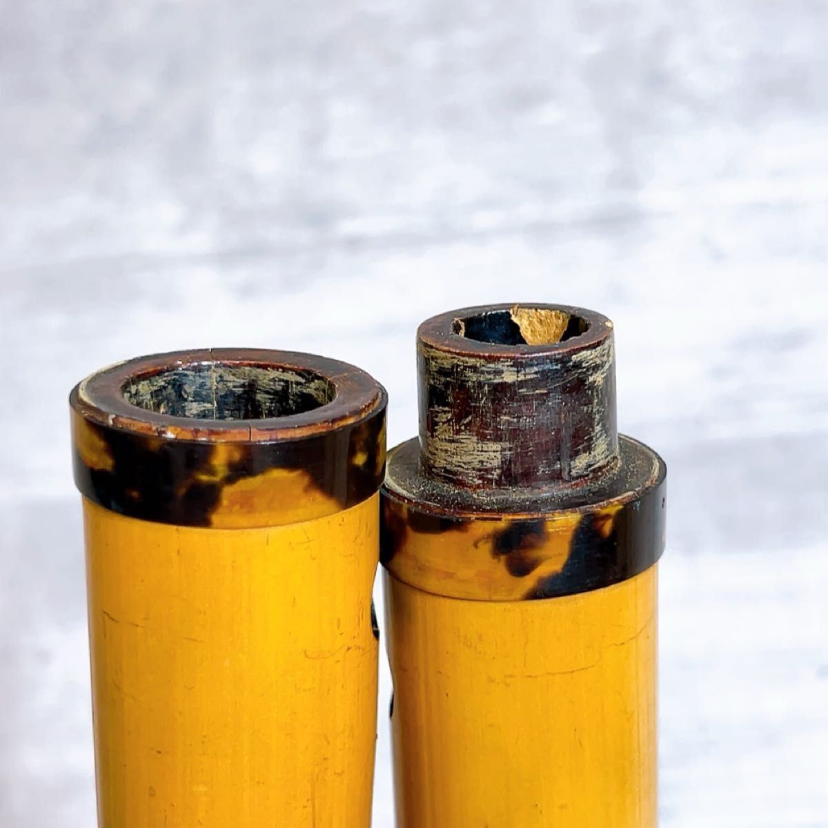 尺八 和楽器　如春　1尺8寸　中継ぎ鼈甲　べっこう 尺八和楽器如春1尺8寸中継ぎ鼈甲べっこう｜ayahoo｜千纸鹤日淘