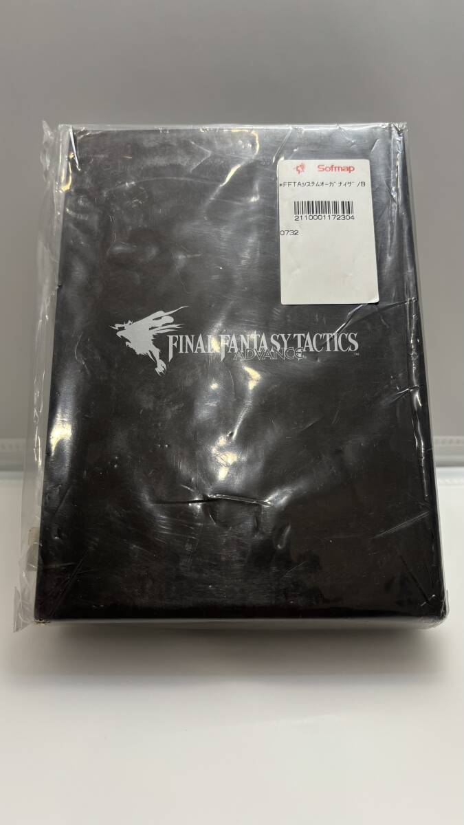 FFT-A システムオーガナイザー ファイナルファンタジー タクティクス 手帳 ブラック 未使用 ③ - image 1