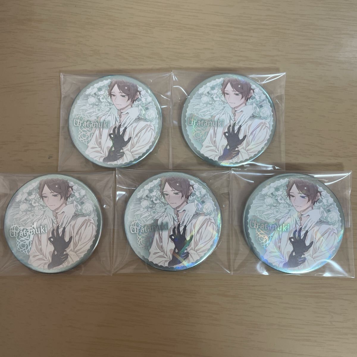 浦島坂田船うらたぬき缶バッジたぬわんたぬワン心做し｜ayahoo