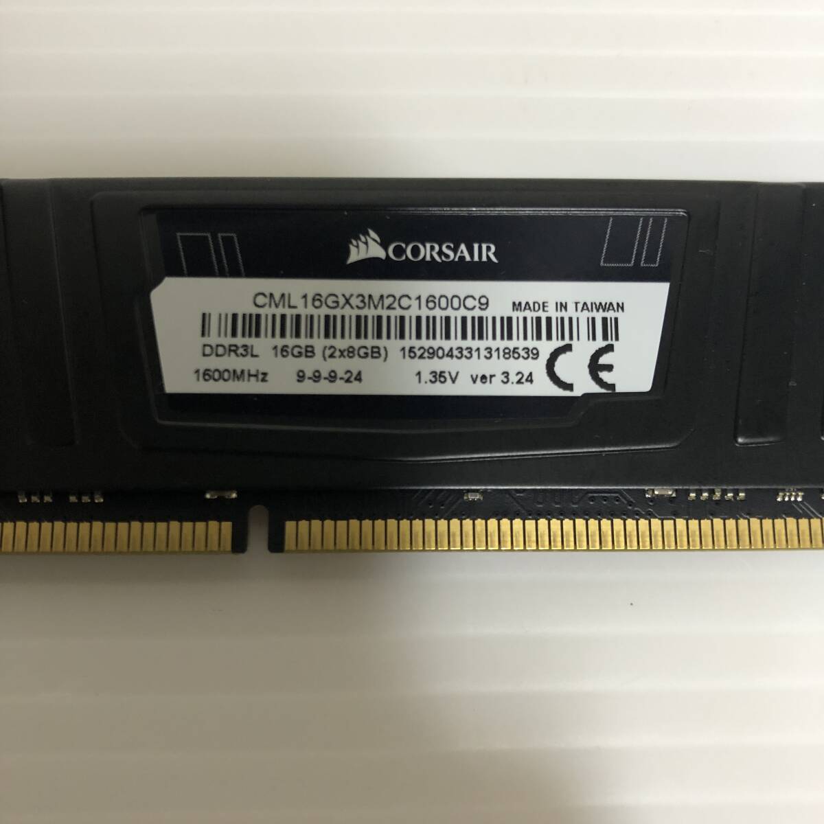 メモリ　CORSAIR　コルセア　VENGEANCE　DDR3-1600（PC3-12800）　8GB　動作確認済み - image 3