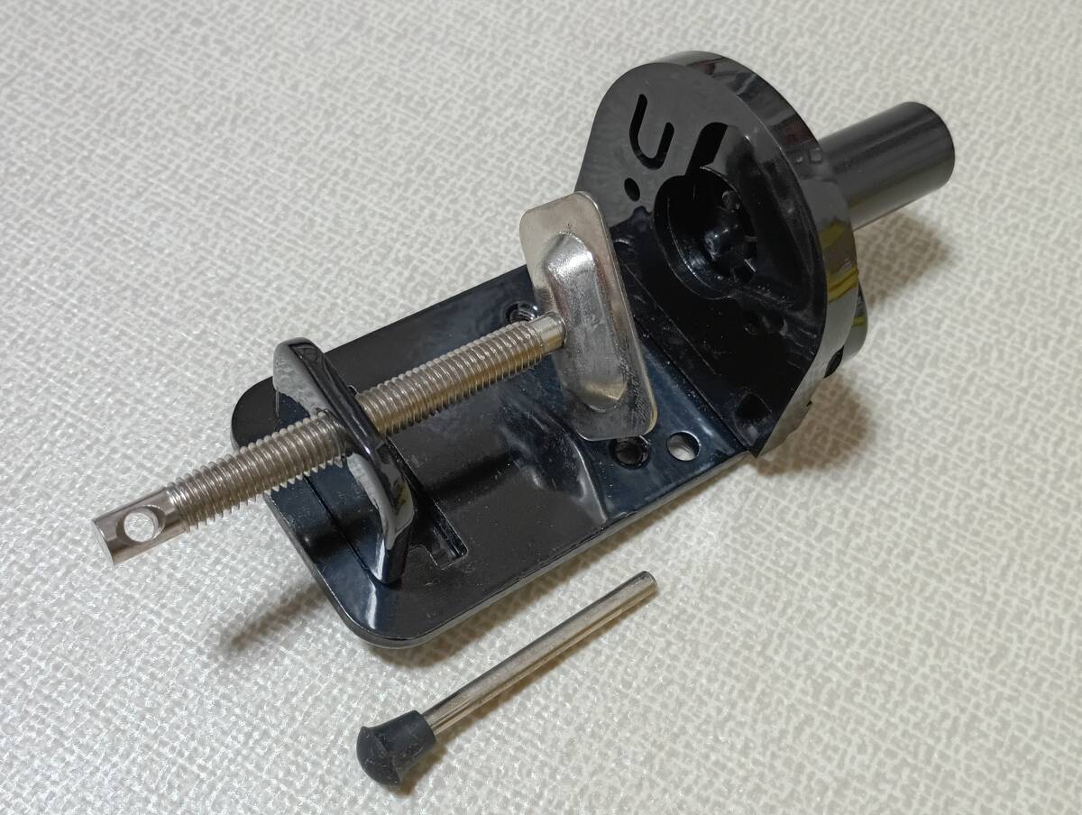 希少♪ Panasonic パナソニック LEDデスクスタンドライト SQ-LC524-K 調光式 ブラック クランプタイプ 動作OK♪ - image 3