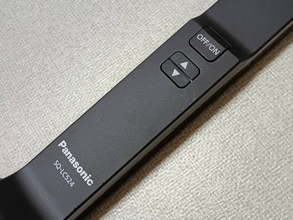 希少♪ Panasonic パナソニック LEDデスクスタンドライト SQ-LC524-K 調光式 ブラック クランプタイプ 動作OK♪ - image 5