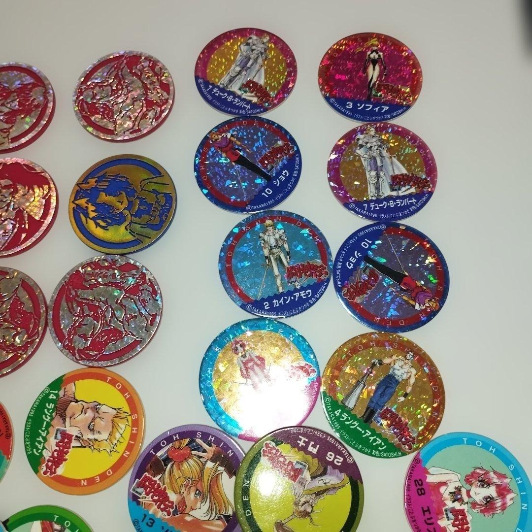 激レア　希少　闘神伝　メンコ　チップ　メダル　まとめ売り　タカラ　89枚 激レア希少闘神伝メンコチップメダルまとめ売りタカラ｜ayahoo｜千纸鹤日淘
