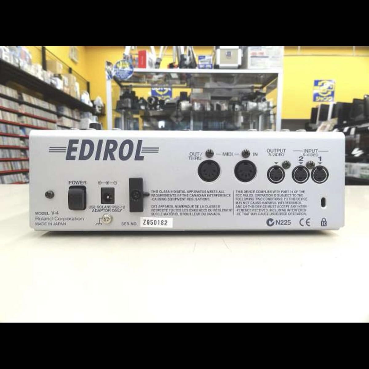 美品】Roland ローランドV-4 ビデオミキサー｜ayahoo｜千纸鹤日淘