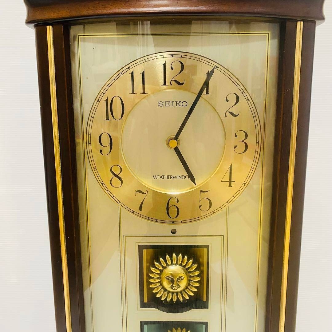 SEIKO からくり時計天気予報天候RE516B ウェザーウィンドウ｜ayahoo