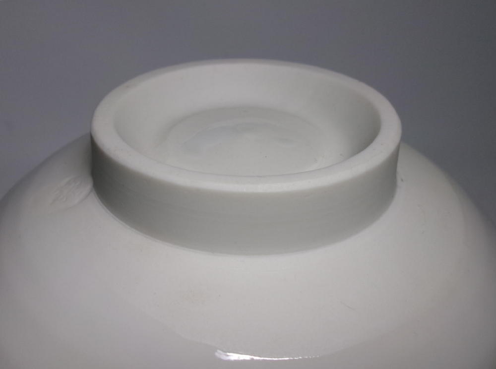 【真作保証】出石焼・山本秀壺作・白磁茶碗 - image 2