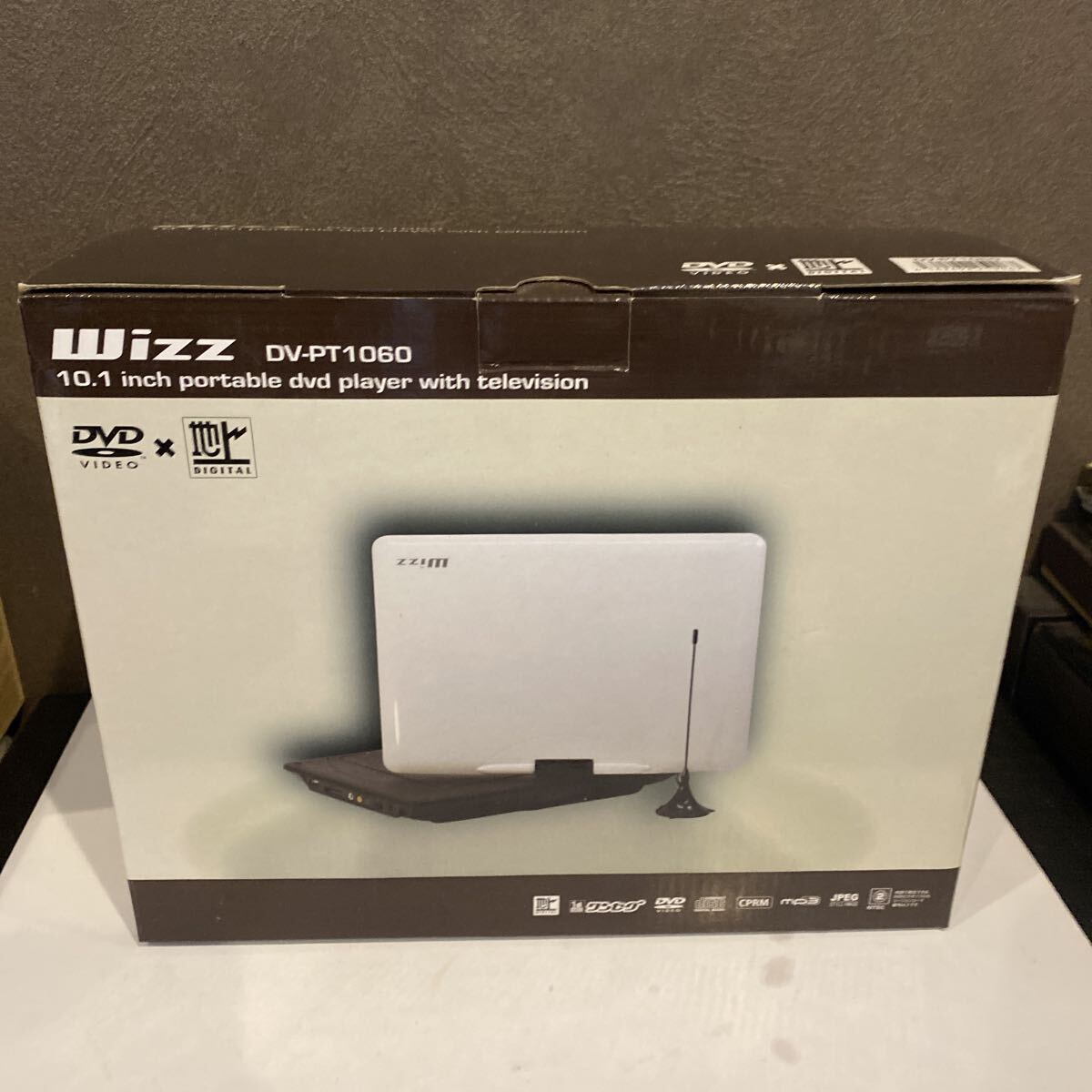 Wizz DV-PT1060 ポータブルDVDプレーヤー通電確認済み｜ayahoo｜千纸鹤日淘