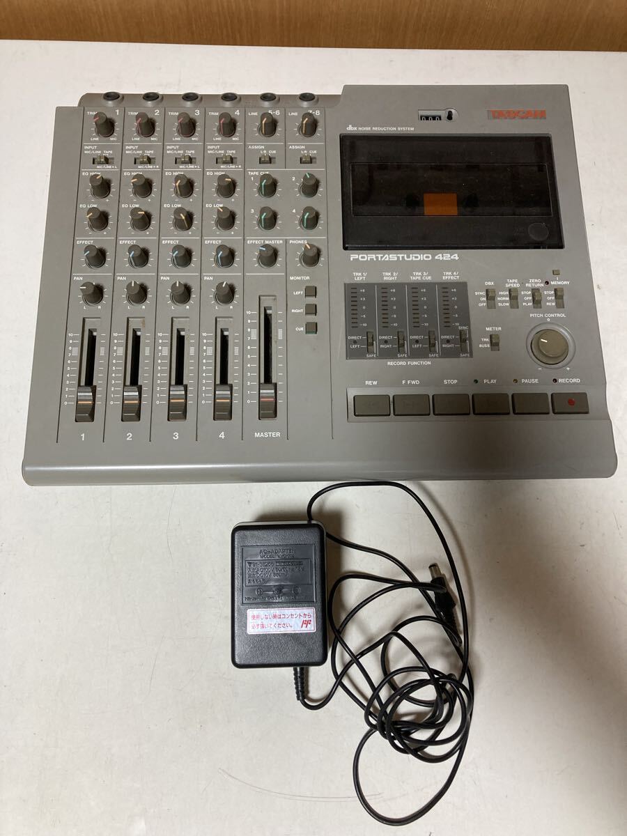 TASCAM 424 整備動作品　マルチトラックレコーダー　MTR TASCAM 424 整備動作品 マルチトラックレコーダー MTR TASCAM 424