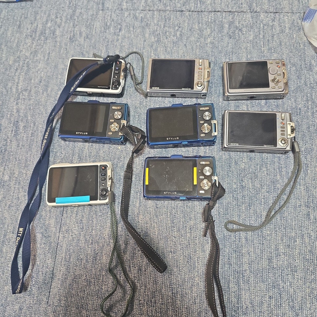 OLYMPUS Stylus デジタルカメラ 複数台 8 セット OLYMPUS Stylus デジタルカメラ複数台8セット｜ayahoo｜千纸鹤日淘