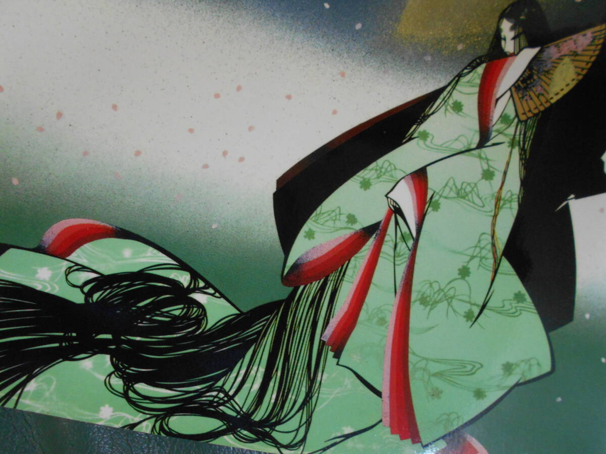 宮田雅之切り絵の世界源氏物語ポストカード未使用ネオ・ジャポニズム