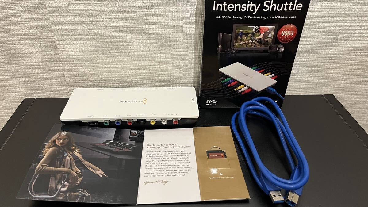 Intensity Shuttle for USB 3.0 Blackmagic Design ビデオキャプチャ