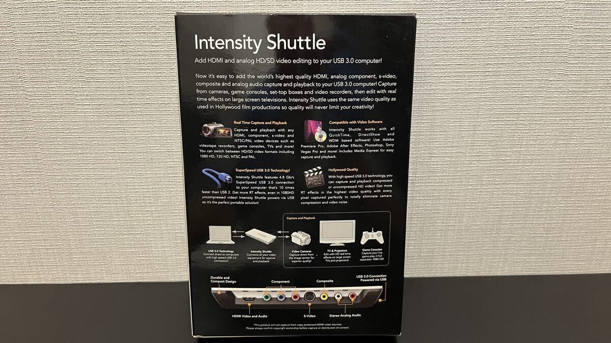 Intensity Shuttle for USB 3.0 Blackmagic Design ビデオキャプチャ