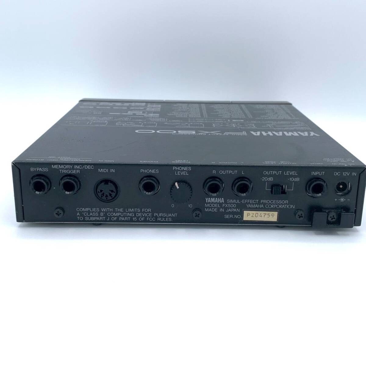ヤマハYAMAHA FX500 マルチエフェクター｜ayahoo｜千纸鹤日淘