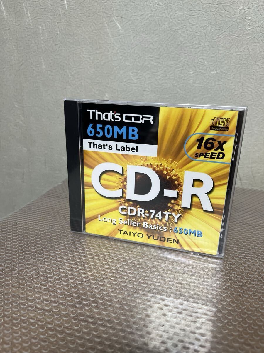 CD-R 太陽誘電That's 650MB 100枚16倍速日本製｜ayahoo｜千纸鹤日淘