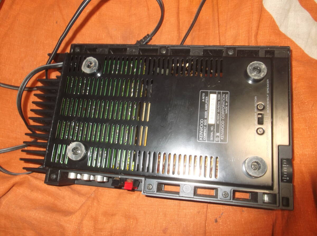 ○KENWOOD ケンウッドA-M70 コンパクトプリメインアンプ小型アンプ 