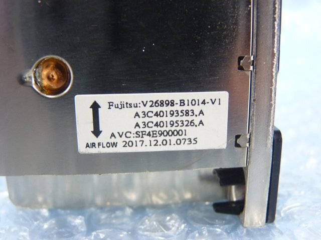 1RXG // Fujitsu PRIMERGY RX2540 M4 の CPU用 ヒートシンク クーラー / A3C40193583 A3C40195326 V26898-B1014-V1 //在庫3 - image 2
