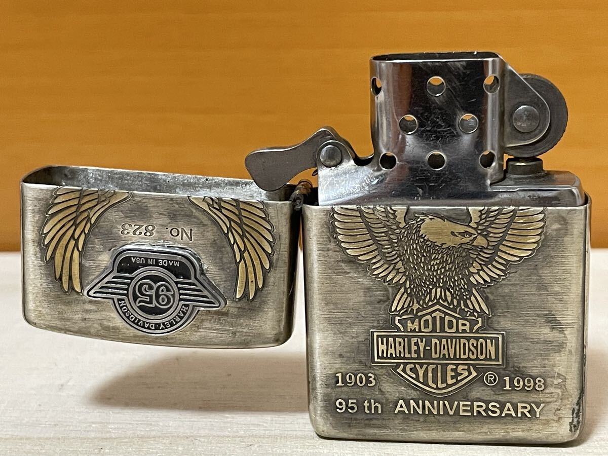 Zippo Sterling Harley Davidson ジッポスタリング1998年製v｜ayahoo 