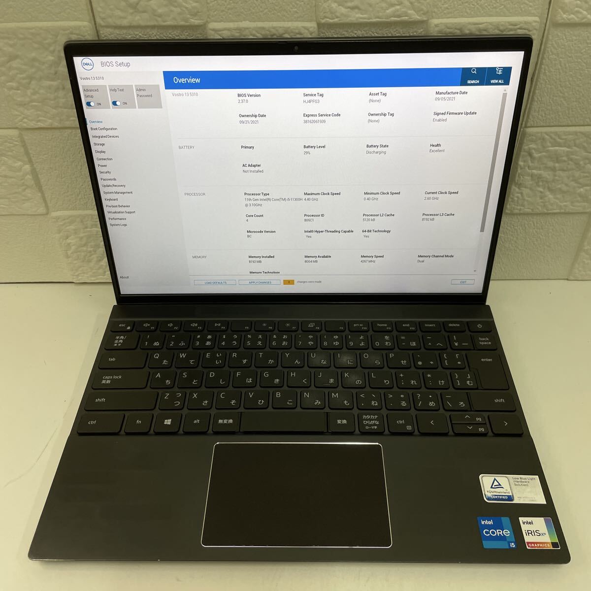 週末セール中✨office付DELL Vostro13 i5 11300H そ35 DELL Vostro 13 5310 core i5 11300H メモリ8GB ジャンク｜ayahoo