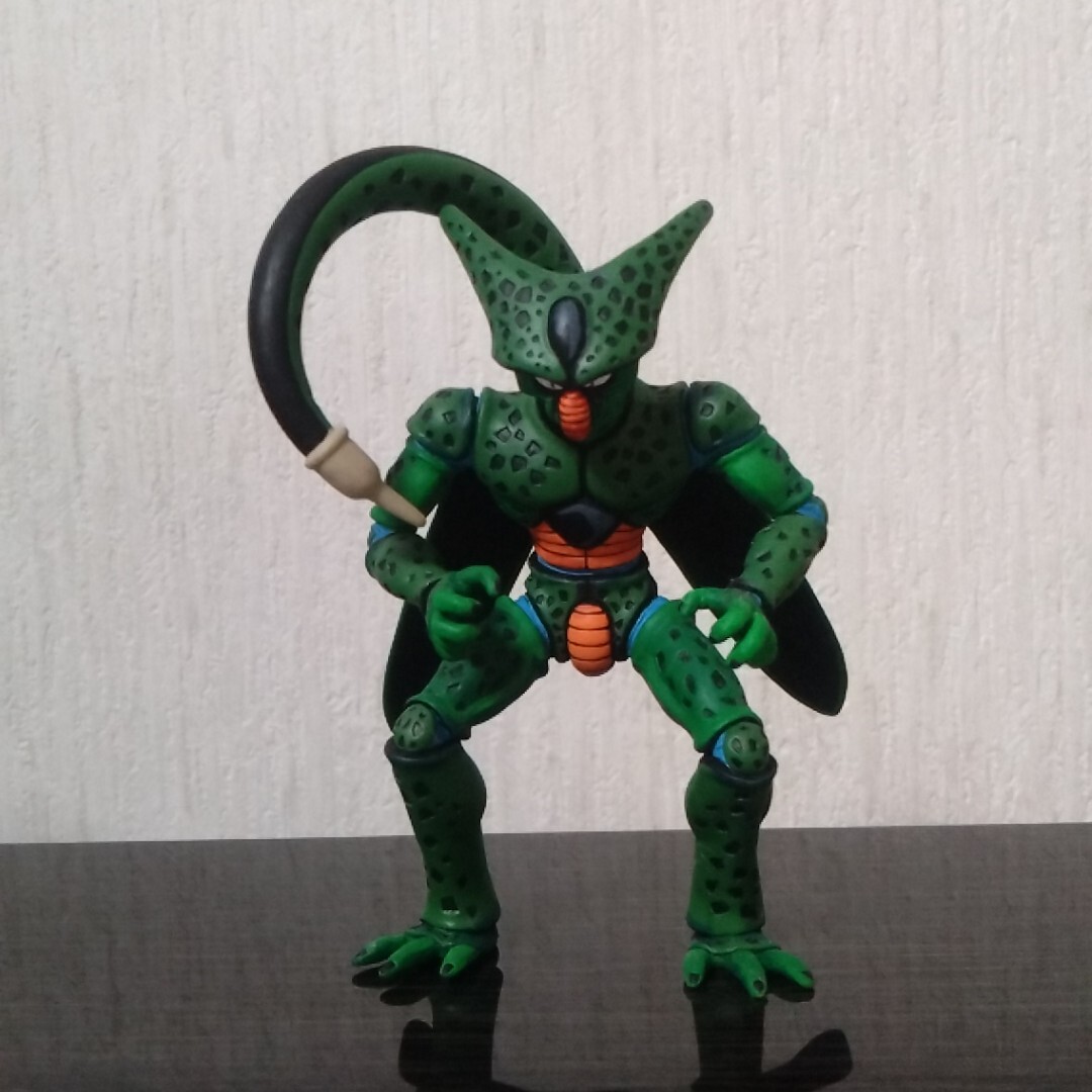 ドラゴンボールZ セル 第一形態 二次元彩色 リペイント フィギュア