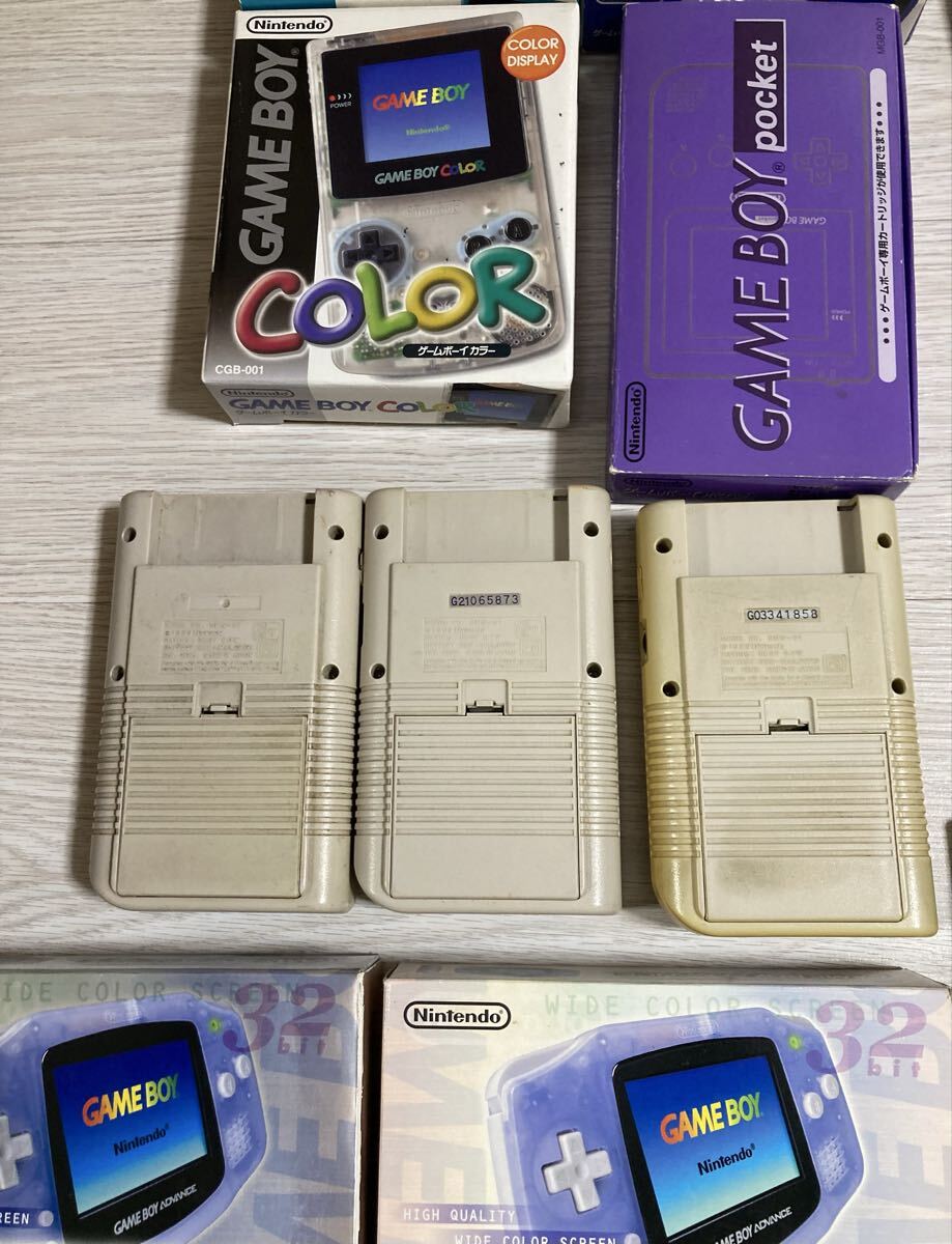 ゲームボーイカラー ゲームボーイアドバンス ゲームボーイ
