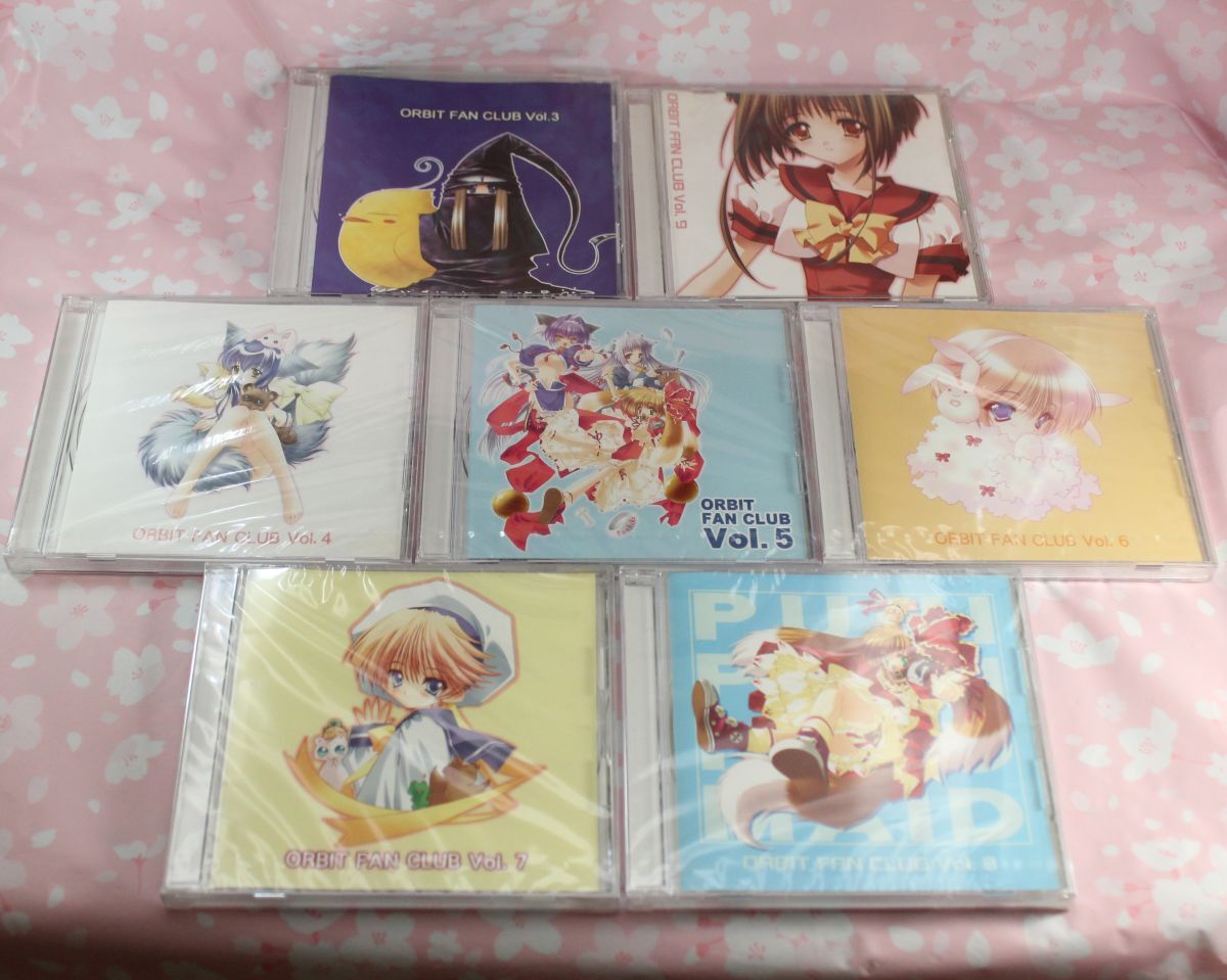 Orbit Fun ORBIT FUN CLUB vol.3~vol.9 7枚セット オービットファンクラブ CARNELIAN|ayahoo|千纸鹤日淘