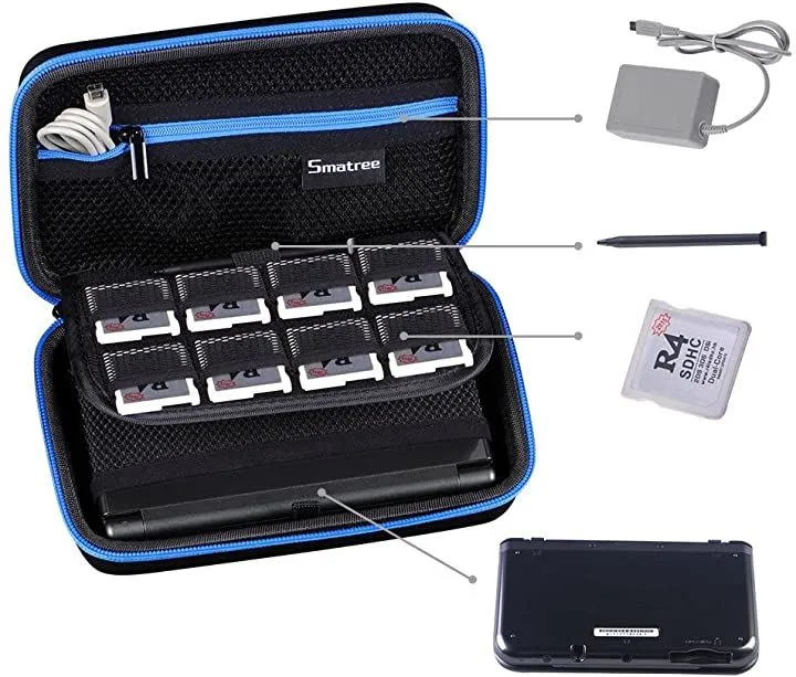 Smatree 収納ケース ニンテンドー New 2DS LL/New3DS/New3DSLL/3DS/3DSLL/DSi及びGPD WIN対応 ブルー(Blue) - image 6