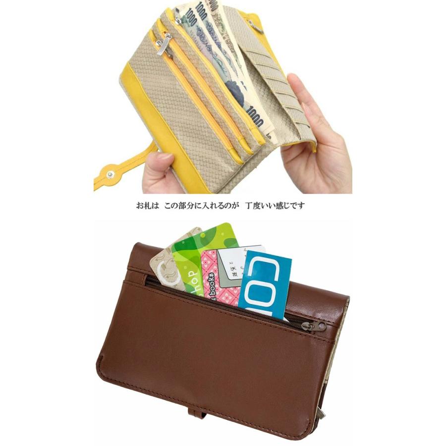 財布 レディース 長財布 本革 牛革 レザー 革 薄い 大容量 大きめ 多機能財布 マルチケース カードケース 二つ折り かわいい ギフト 誕生日 プレゼント 母の日 - image 5
